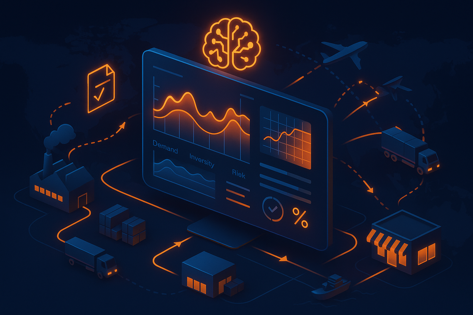 SCM — Интеллектуальная система прогнозирования цепочки поставок